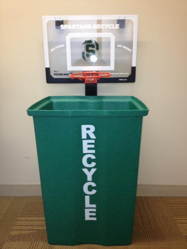 MSU Recycling Provide recycling service to: Residence halls Faculty & staff (on and off campus) University Apartments Campus events