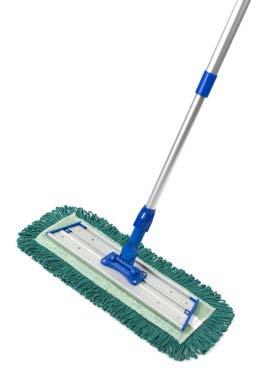 Dusting Microfiber Dust Mop With the premium microfiber dust mop, you ll get the cleaning power of microfiber while generating a static charge that grabs and holds onto dirt, dust and debris.