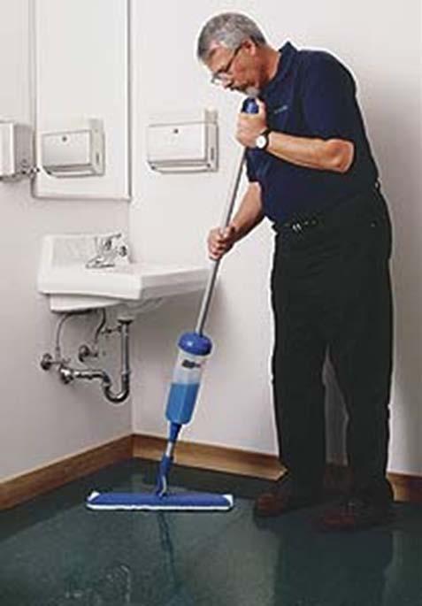 Floor Care The Bucketless Mop The Bucketless Mop System is a self contained