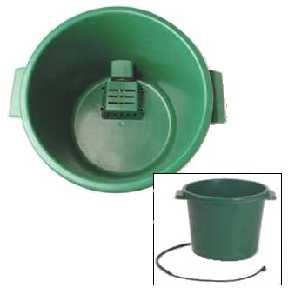 600-017 9qt 6 9HB Allied 600-019 5gal 6 20FB Allied 600-015 16gal 4 16HB Allied Bucket - Heated - Plastic - Flat Back Can be hung in the