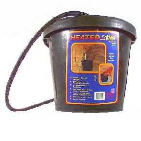 216-334 16gal 200 4 HT200 Farm Inn. Rubber Bucket - Heated - Rubber Thermostatically controlled to operate only when necessary.