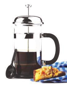 99 Item# 4202N - Coffee Press 8 Cups Features easy to clean removable heat resistant glass beaker. Stainless steel mesh filter. Non-slip coaster base.