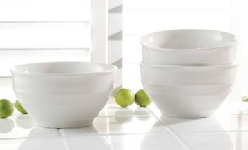 40 Lbs Suggested Retail: $ 11.99 Item# 2158W-03P4-4 Pack Bowl Set Includes: 4 bowls, 6 round.