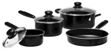 75 qt Dutch oven with lid ( Dutch lid also fits fry pan ). Black painted exterior. Dishwasher Safe.