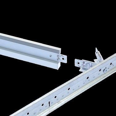 Installation with is tool-free The XM clip, specifically designed for JLC-Tech, is mounted at each end of the T-BAR for easy installation into the DESIGNFlex Ceiling System by Armstrong Ceilings.