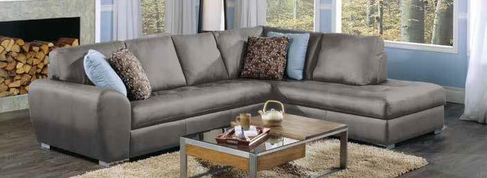 LIVINGROOM 3 PIECE SECTIONAL LHR SOFA, RHF CORNER CHAISE Comfort at its best.