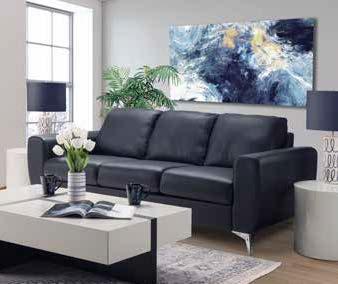 ROCKER RECLINER 1449 1999 Available with sleek metal or solid wood legs, the Aviana collection is a