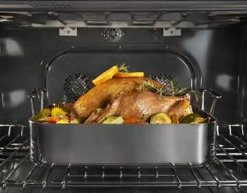 The oven is also an important element to think about when buying a range.