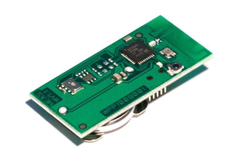 1 reports humidity, temperature and barometric pressure through a standard low power 2.4GHz wireless communication protocol.