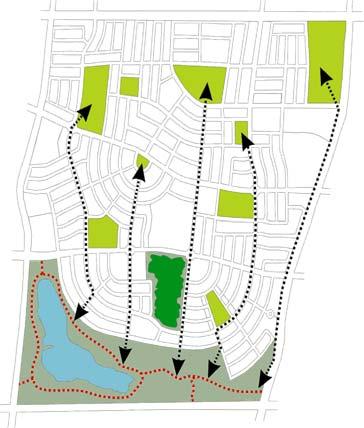 1 Guideline 7: Locate stormwater management areas to be an integral part of the overall greenspace and pedestrian network within the neighbourhood.