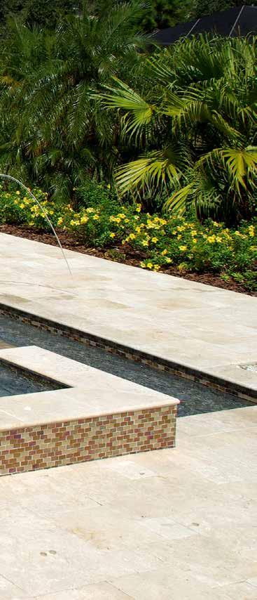 Ivory Pavers & Waterline Tiles are imported directly from Turkey.