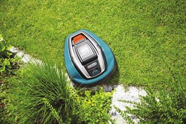 For larger lawn areas (up to max. 800m²). For lawn areas with up to 25% inclines, with a perfect mowing result.
