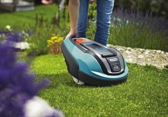 Tackles the lawn on its own Safely.