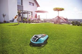 This has several benefits: Reliable mowing. Anywhere. The Robotic Lawnmower covers the entire lawn up to 800m 2. Perfect lawn appearance, without stripes.
