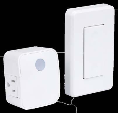 Now you can control your devices and lights from up to 100 away, through