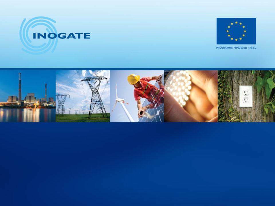 INOGATE New ITS Project Sustainable Energy B U I L D I N G P A R