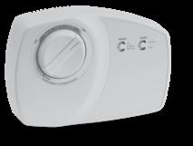 OPTIONAL WALL CONTROLS - HRV/ERV Programmable ventilation control with 12 operating modes to choose from. MAX MED MIN SUMMER/ÉTÉ VENT RECIRC 20 MIN/HR 88 % VECTRA EHC 1.