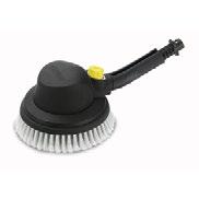 Soft Wash Brush WB 50 54 2.643-246.0 Universal soft brush for cleaning all types of surfaces. With soft brushes, outer protector ring, union nut and rubber pad. Wash brush 55 2.642-783.