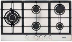 600mm Gas Deluxe Cooktop with Flame