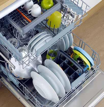 Dishwashers Quiet 43dBA 749 600mm Freestanding Dishwasher BBM14S 14 place settings, 6 wash programs, additional slide