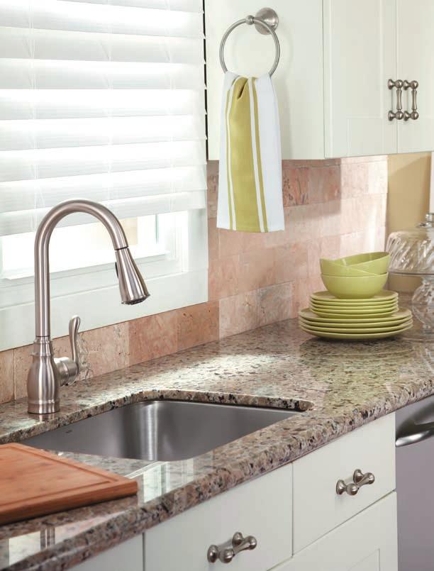 sinks, and Moen continues to increase its sink offerings to meet homeowner demands.