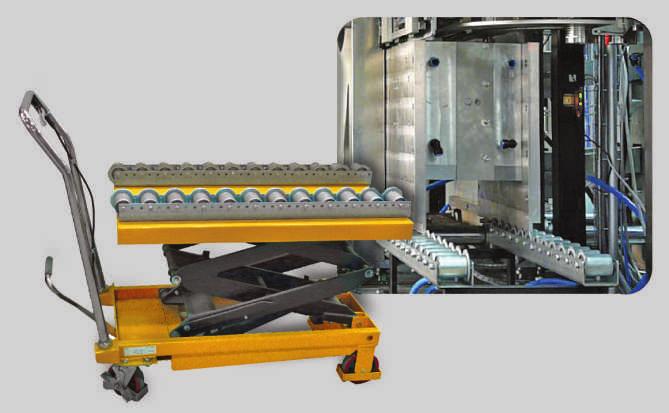 F A M I L Y STRATOS electric machines are used to manufacture bottles and other containers made out of PET plastic using preform reheating and blowing technology.
