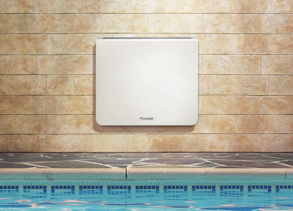 For use in smaller private swimming pools, as required, right up to medium-sized indoor pools, the Condair DP-W series is available in five different performance capacities with a maximum