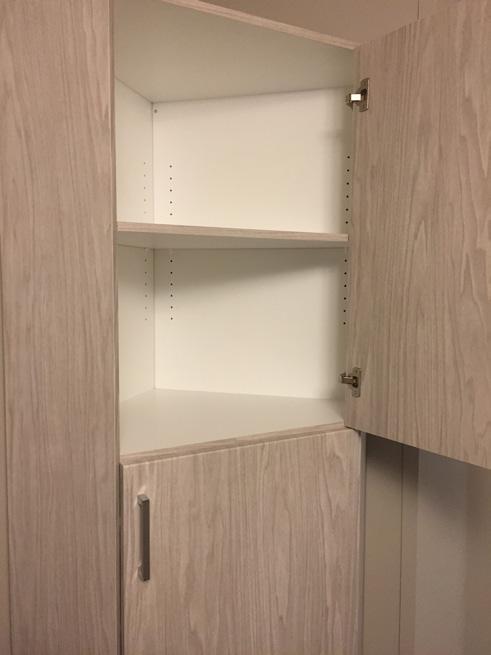pantry cabinet w/ glass