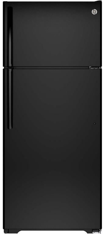 Refrigerators GE 18cft Black Frost Free