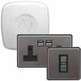L21422 L21422WH Finish Stainless steel White Lightwave Link Plus Smart Dimmer Smart Socket Connects to home Wi-Fi router Allows remote control access Syncs to any Lightwave device Compatible with Gen