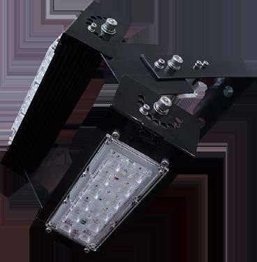 SLED-830-XT LED Floodlight Product features Description LED floodlight with rotatable 40W modules allows you to change the direction of the modules to suit your requirements.