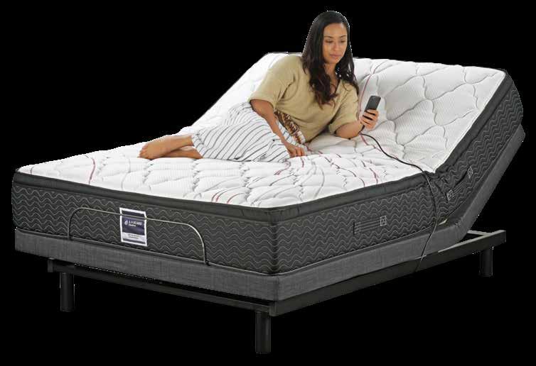 HEALTH REST VELOCITY ADJUSTABLE BED Includes