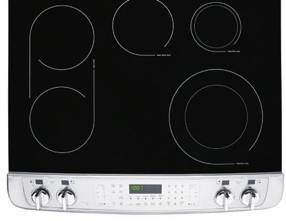 you can easily go from simmer to boil. Pro-Select Controls Precise control at your fingertips.