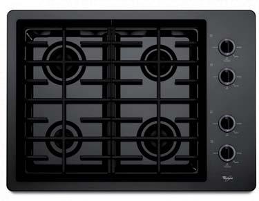Cast-Iron Grates -Cabinet: D3BC36 30 Gas Cooktop -Dishwasher-Safe Control Knobs -2 Power Burners -Dishwasher-Safe,
