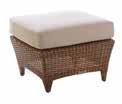 5*32 - Made of double walled all-weather resin wicker - Resists fading, cracks and tears - Hand woven around a