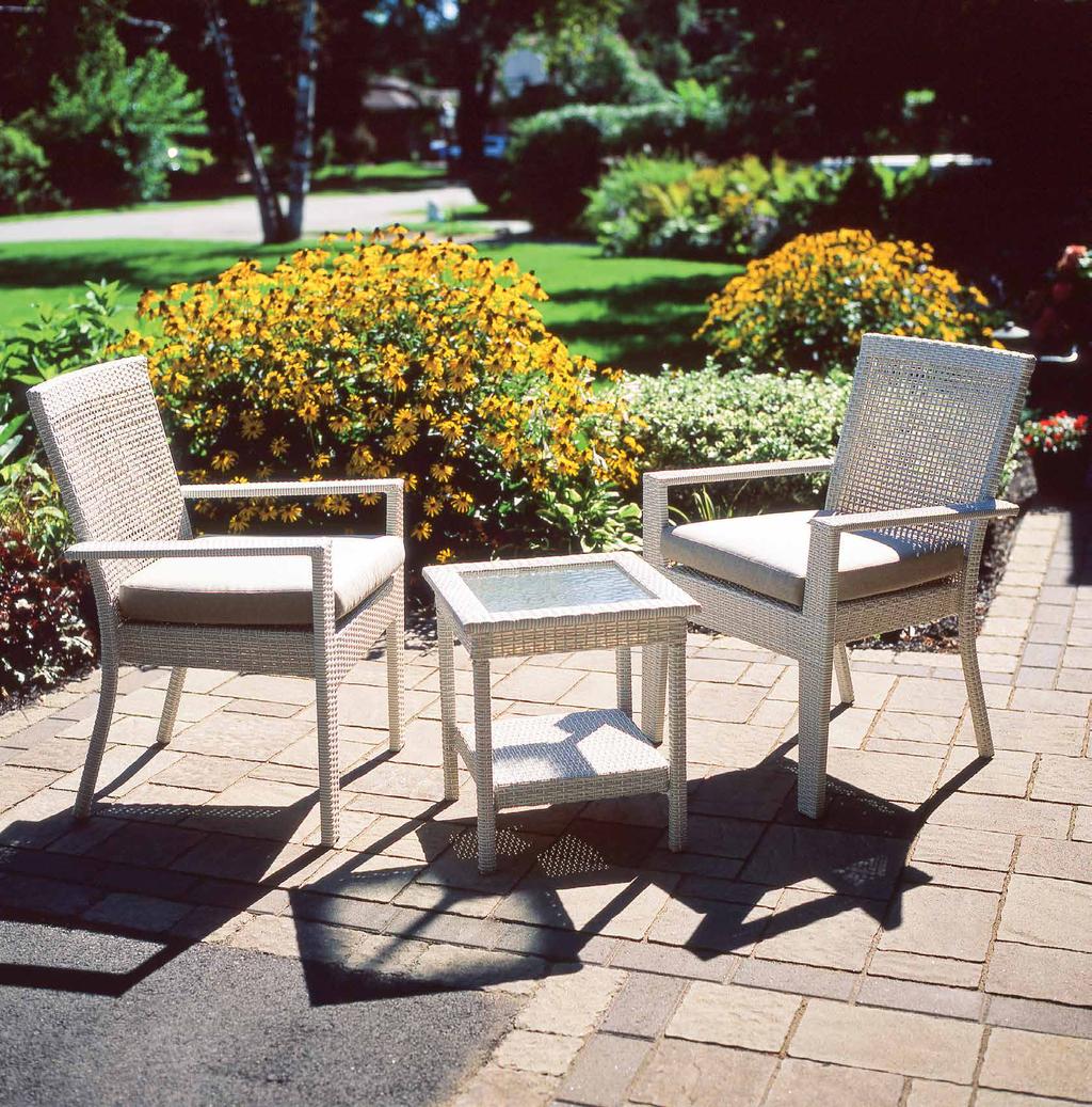 Iris Bistro EN512119 Put a modern twist on any space with this iris bistro set. When it comes to seating, comfort is essential no matter the location.