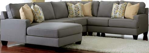 Sofa Sectional 82303 FRONTIER CANYON -17-34-38 Sectional -08 Oversized Ottoman -17 RAF