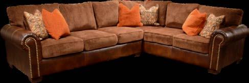 23800 GRECIAN AMBER -55-46-67 Sectional -46 Armless Chair -55 LAF