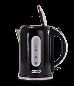 SETTING UP YOUR KETTLE Clean your Dash Electric Kettle thoroughly before using. Always unplug the appliance prior to cleaning or storing.