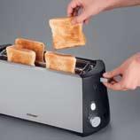 if a slice of toast gets stuck Stop