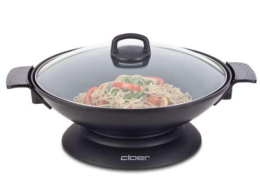 coated wok pan Removable grillage