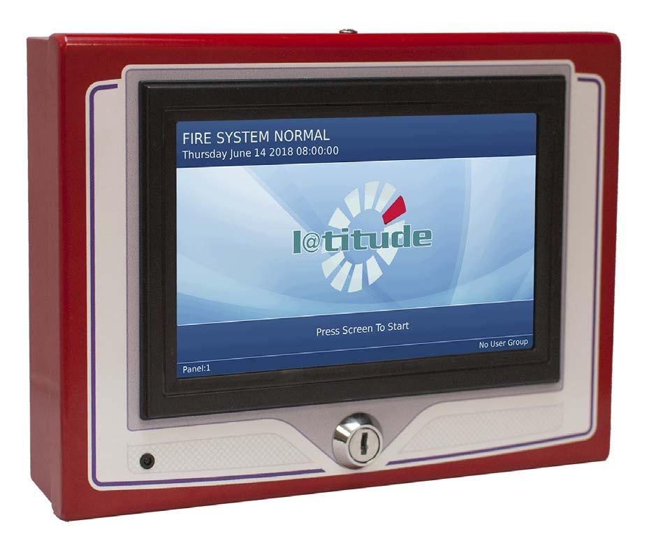 Section 3: Overview L@titude Vision Unit (S787) L@titude Network Vision Annunciator LFC00NC-10 (Red), LFC00NC-40 (Gray), LFC00NC-60 (Black) The L@titude Network Vision Annunciator is a display and