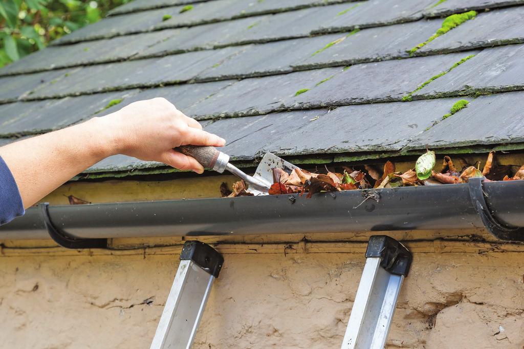First steps against condensation KEEP YOUR GUTTERS FREE FROM LEAVES You will need to take proper steps to deal with condensation, but there are some simple things you should do straight away.