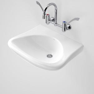 BASINS HB-A RM 79 Treatment Wall hung Basin with Chrome Bottle trap Medical Basin No Tap Hole Code: 814541W DN38 Chrome Plated Bottle Trap Type A Handwash Bay HB-B HB-B.
