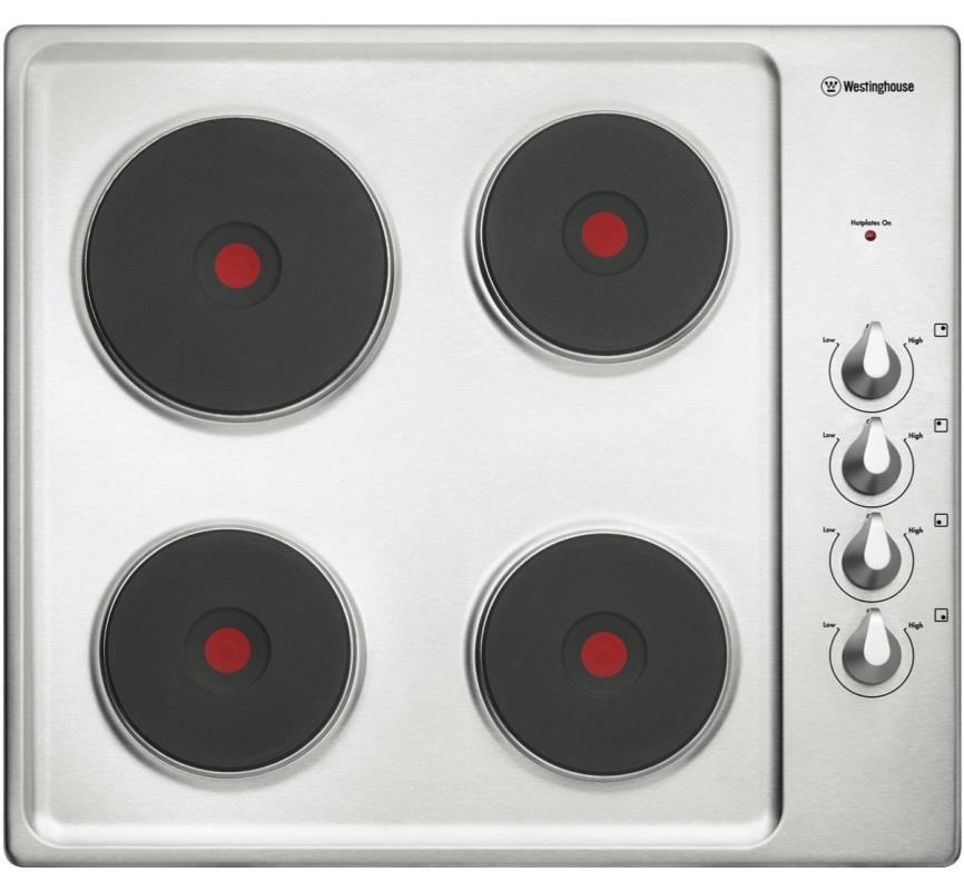 60cm electric solid cooktop- 075235 Stainless