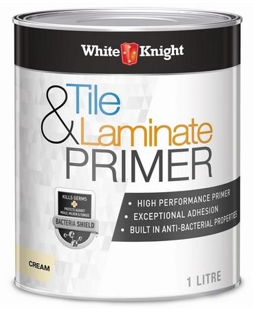 White TILE & LAMINATE PRIMER FOR BATHROOM