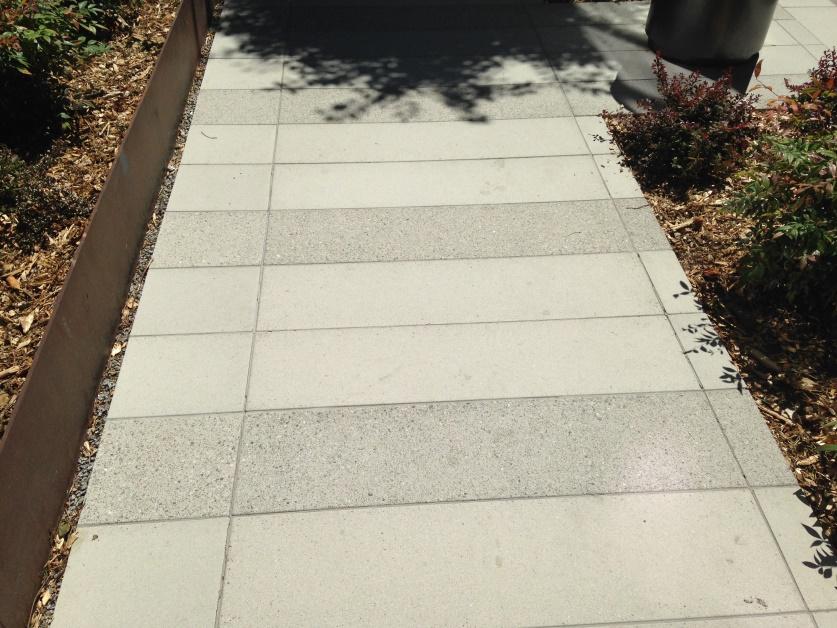 Brick paving in special areas