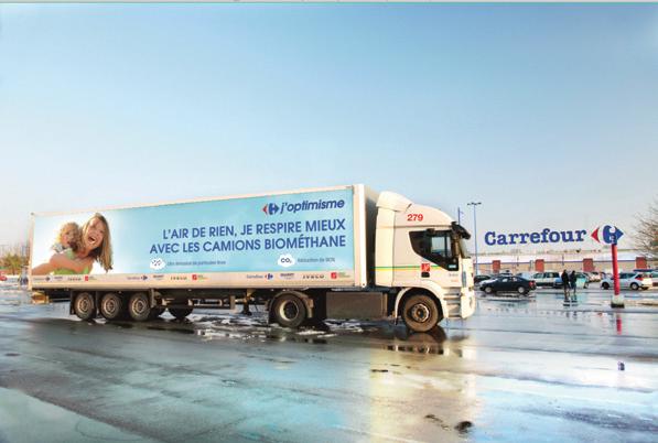 Reducing kilometers travelled Carrefour is changing its logistics to bring goods closer to its customers.