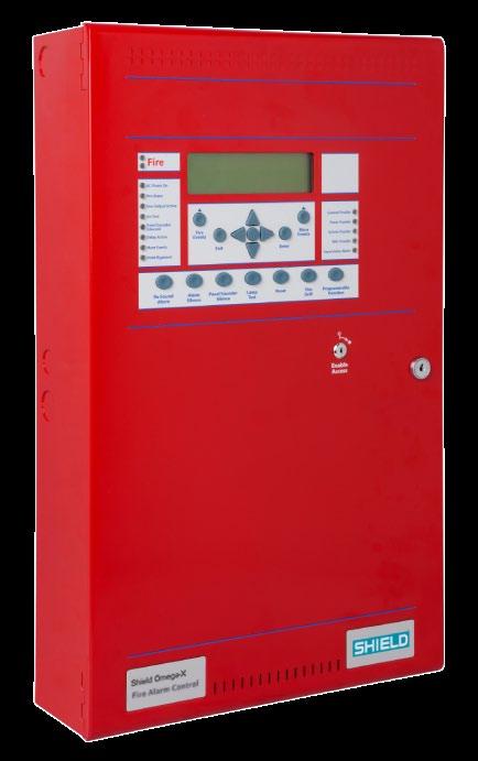 Control Panel Fire detection and control panel is a microprocessor based, application of fire alarm control system with the latest security technology, meeting the NFPA 72 A, B, C, D and E