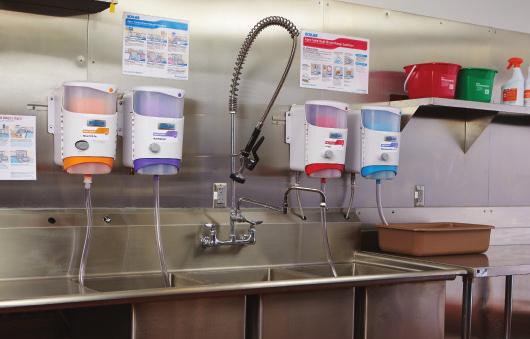 Washing by Hand Wash, rinse and sanitize are the three essential steps of effective manual warewashing.